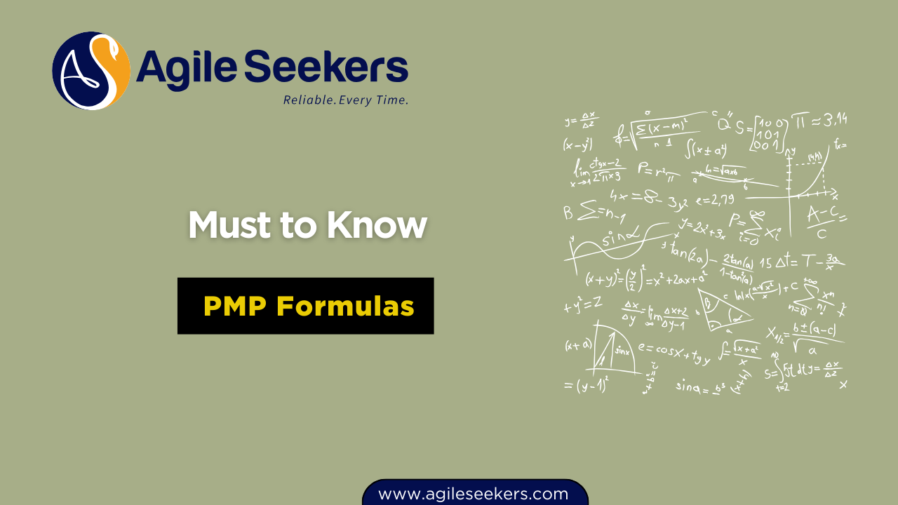 PMP Formulas to pass the PMP exam