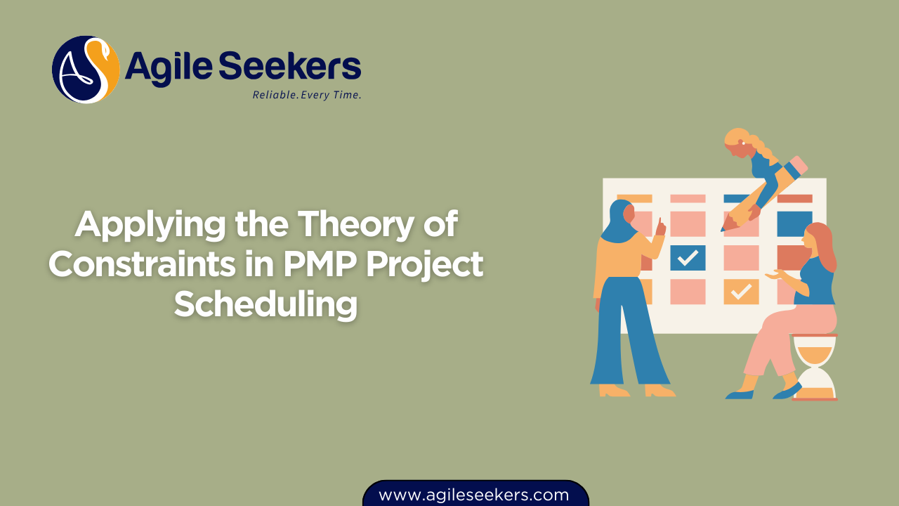 Applying the Theory of Constraints in PMP Project Scheduling Applying the Theory of Constraints in PMP Project Scheduling