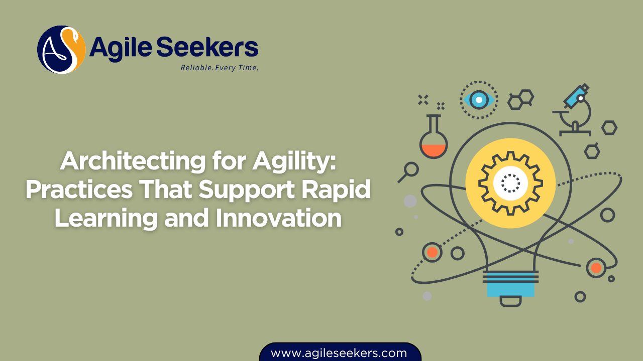 Architecting for Agility Architecting for Agility