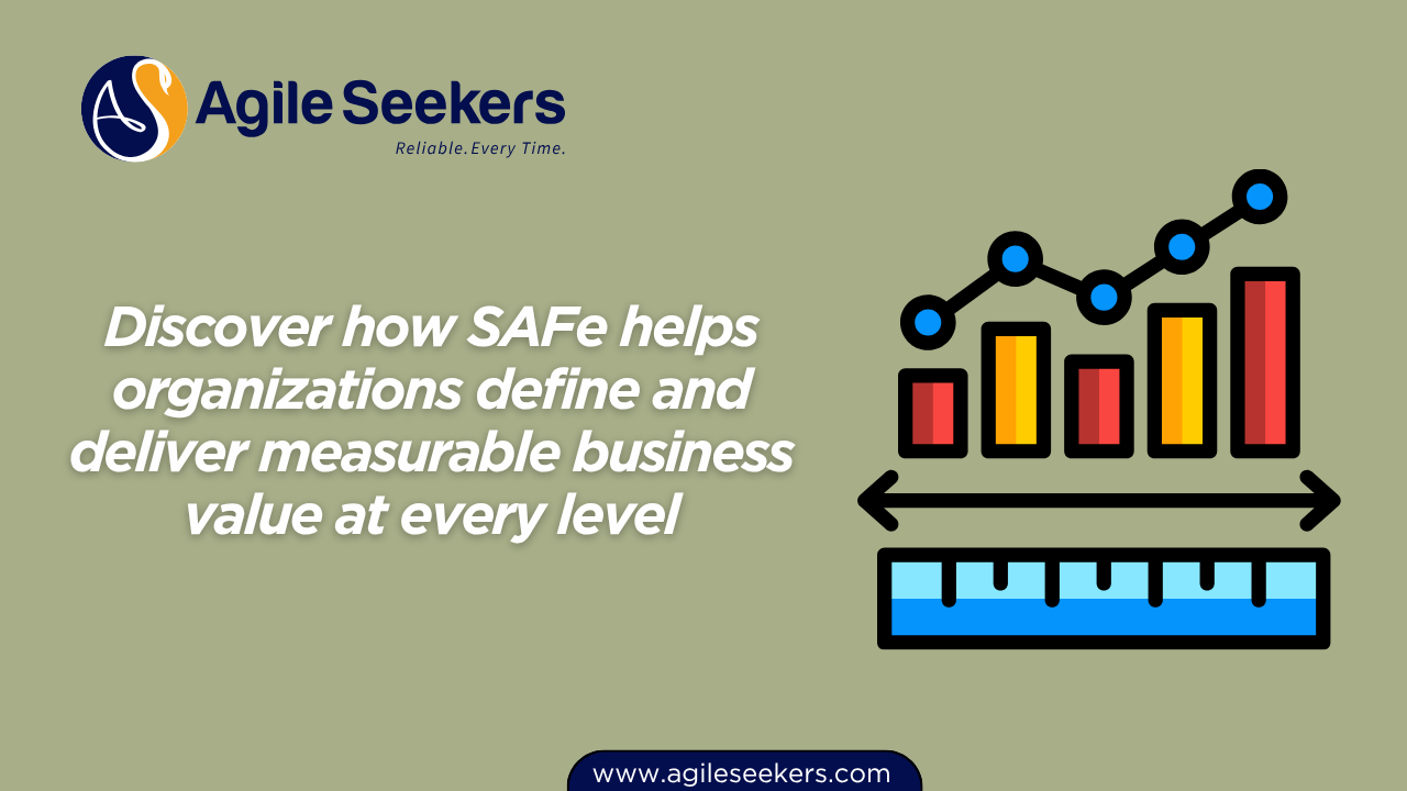 How SAFe helps organizations define and deliver measurable business value How SAFe helps organizations define and deliver measurable business value