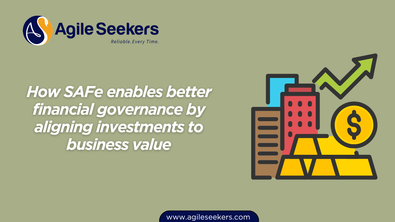 Better financial governance by aligning investments to business value Better financial governance by aligning investments to business value