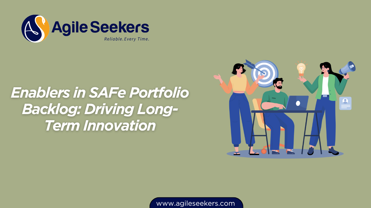 Enablers in SAFe Portfolio Backlog Enablers in SAFe Portfolio Backlog