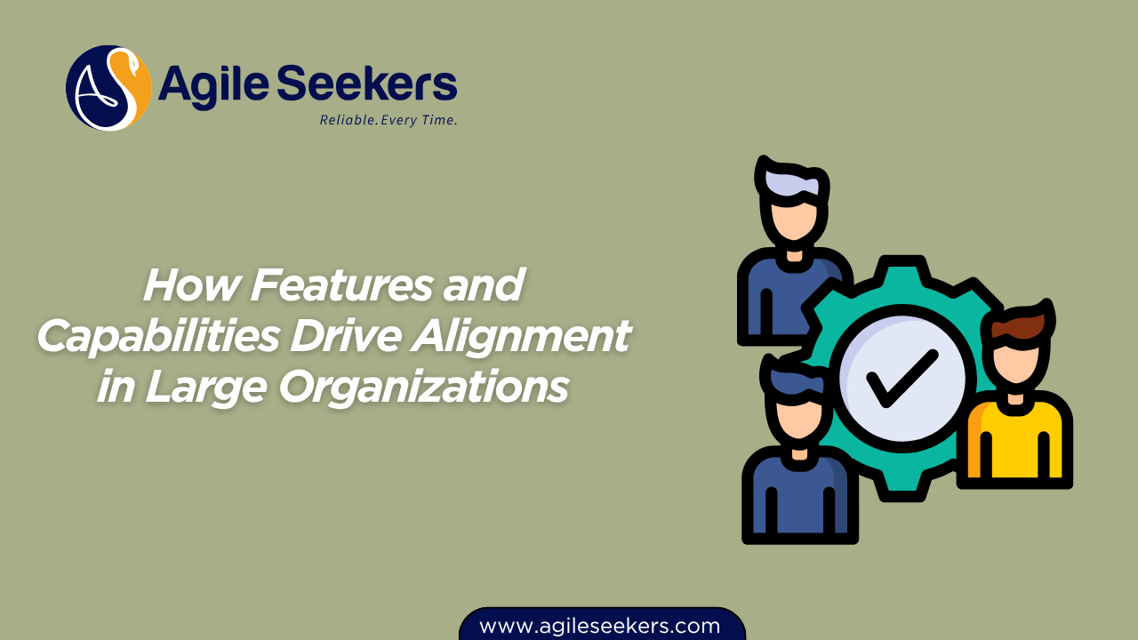 How Features and Capabilities Drive Alignment in Large Organizations How Features and Capabilities Drive Alignment in Large Organizations