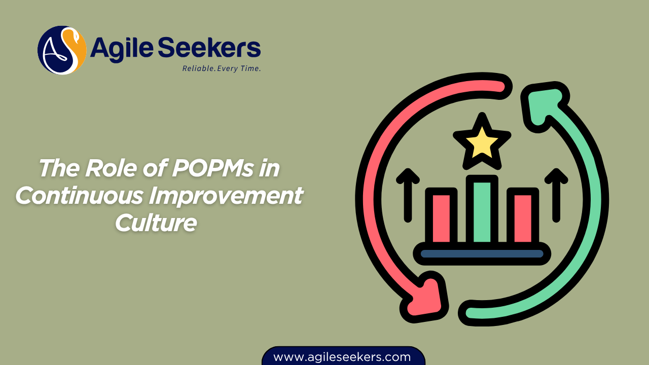 The Role of POPMs in Continuous Improvement Culture The Role of POPMs in Continuous Improvement Culture