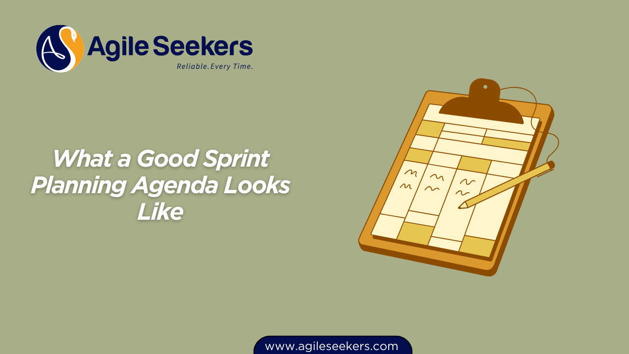 What a Good Sprint Planning Agenda Looks Like What a Good Sprint Planning Agenda Looks Like