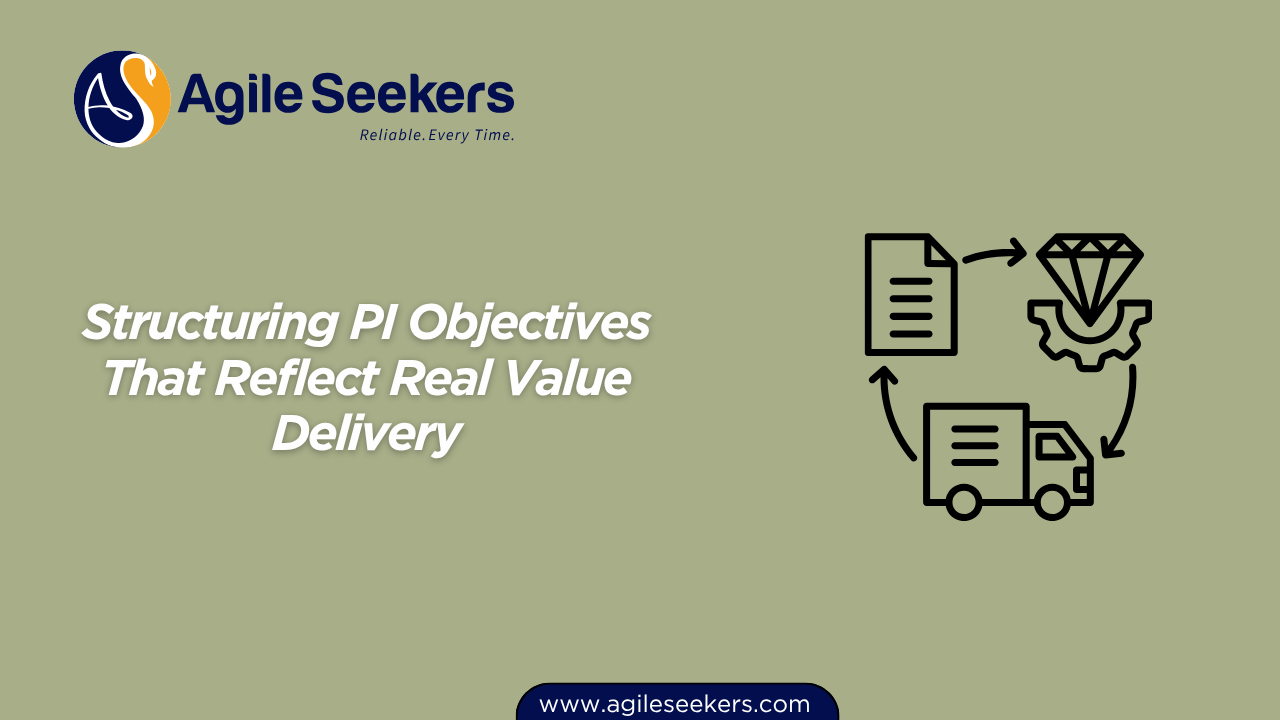 Structuring PI Objectives That Reflect Real Value Delivery Structuring PI Objectives That Reflect Real Value Delivery